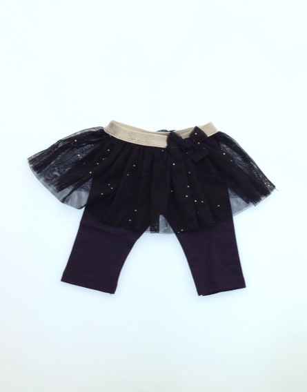 IDEXE sötétkék tüllszoknyás leggings