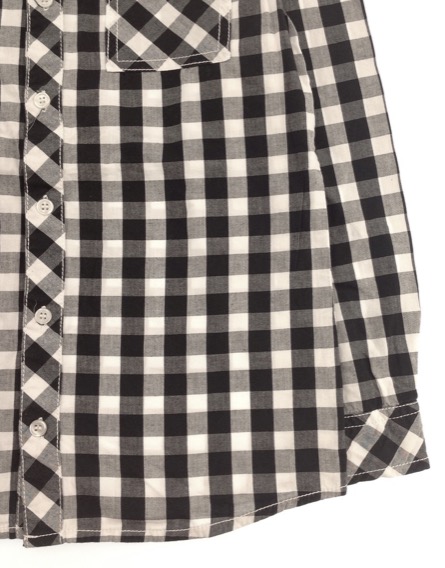 F&F fekete-fehér kockás fiú ing