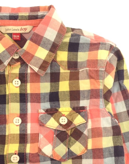 John Lewis kockás ing