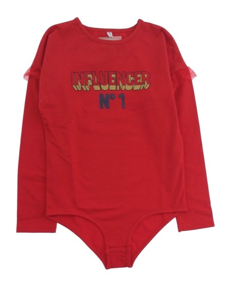 IDEXE feliratos piros body