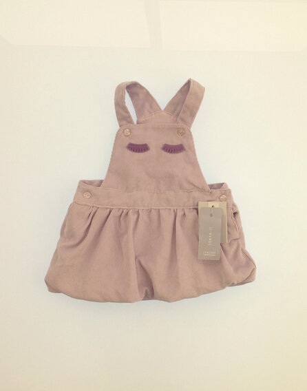 IDEXE halványlila kantáros ruha