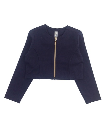 IDEXE kislány sötétkék elegáns kardigán