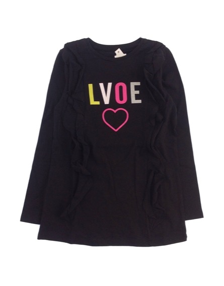 IDEXE fodros fekete hosszított felső