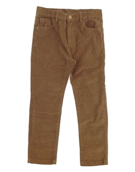 IDEXE kisfiú barna bársonyszerű nadrág