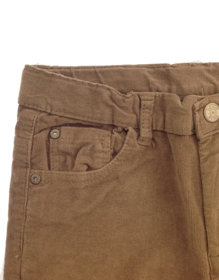 IDEXE kisfiú barna bársonyszerű nadrág