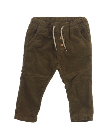 IDEXE khaki kordbársony nadrág