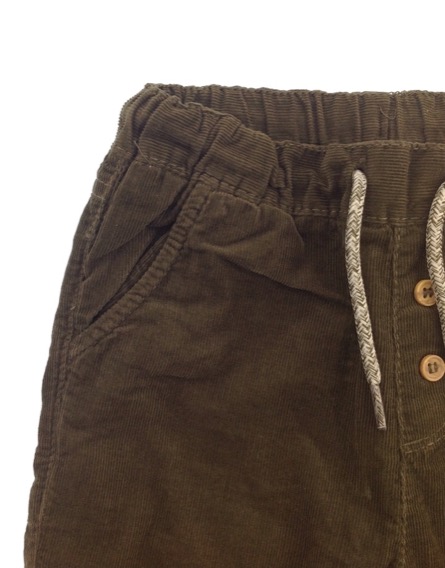 IDEXE khaki kordbársony nadrág