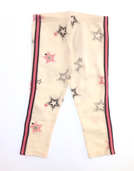 IDEXE csillagmintás törtfehér leggings