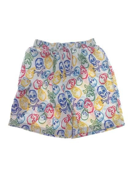 St. Bernard halálfej mintás fiú fürdőnadrág