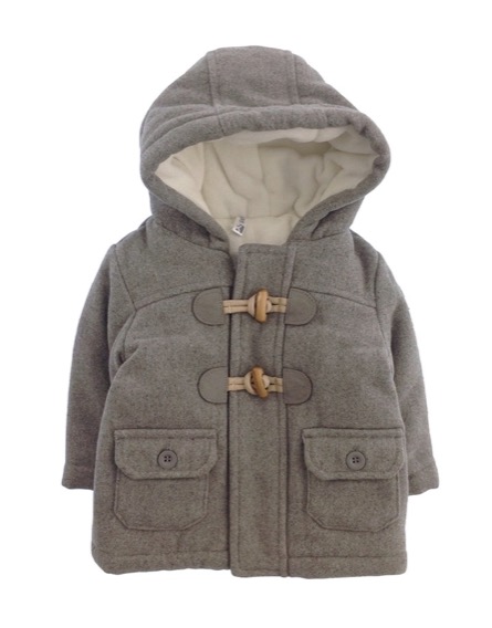 IDEXE szürke szövetkabát