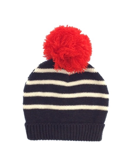 IDEXE csíkos sötétkék sapka