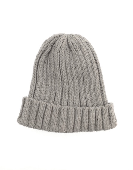 IDEXE szürke vastag kötött sapka