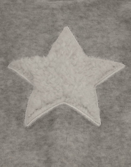 Idexe szürke csillagmintás babaegyüttes