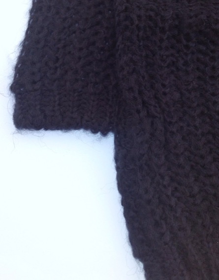 Lefties sötétkék horgolt garbó