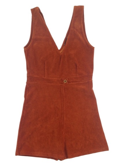 George téglavörös romper