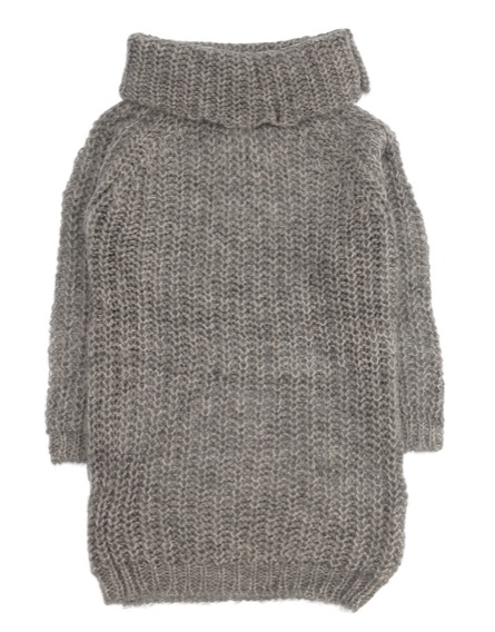 Lefties szürke színű horgolt garbó