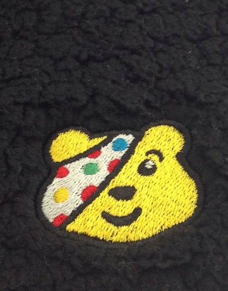 George Pudsey maci mintás pulóver