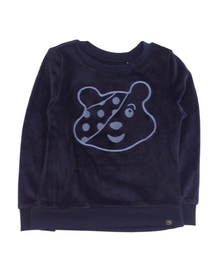 George Pudsey maci mintás sötétkék pizsamafelső