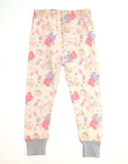 George Peppa malac mintás fehér pizsamanadrág