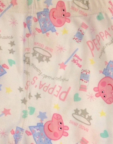 George Peppa malac mintás fehér pizsamanadrág