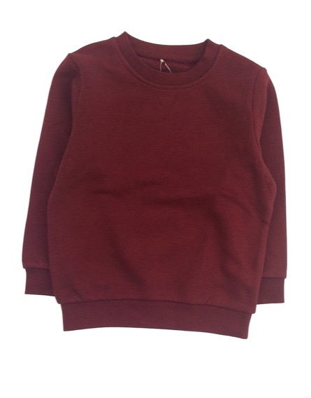 George bordó pulóver