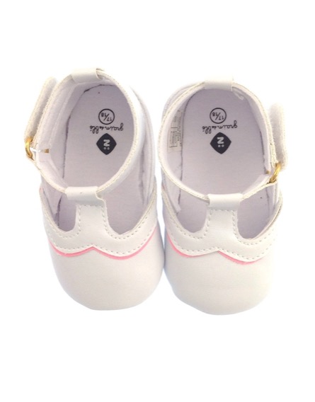 Z Generation fehér babacipő