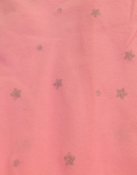 Z Generation csillagmintás rózsaszín harisnya