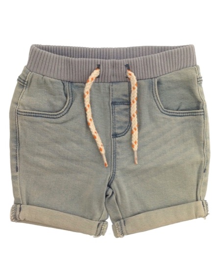 Z Generation világos farmer rövidnadrág