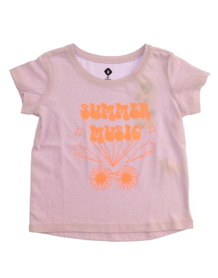 Z Generation feliratos halványlila póló