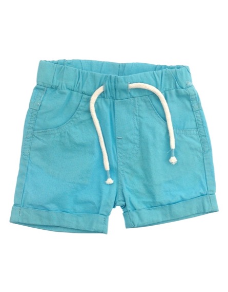 Z Generation élénk kék rövidnadrág