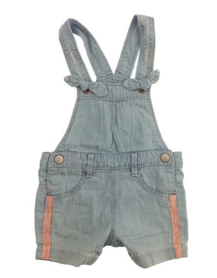 Z Generation világoskék kantáros rövidnadrág