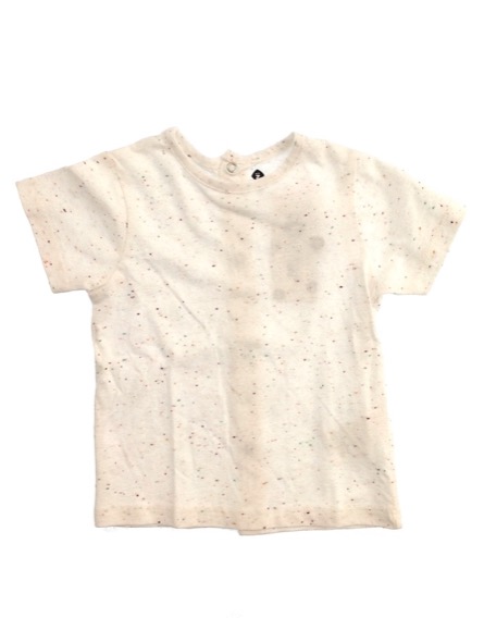 Z Generation apró pöttyös fehér póló