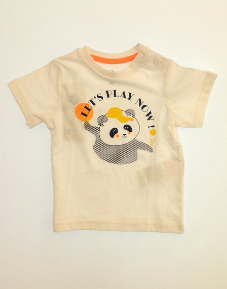 Z Generation pandamintás fehér póló