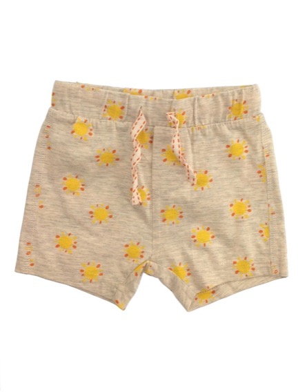 Z Generation napocskamintás szürke rövidnadrág