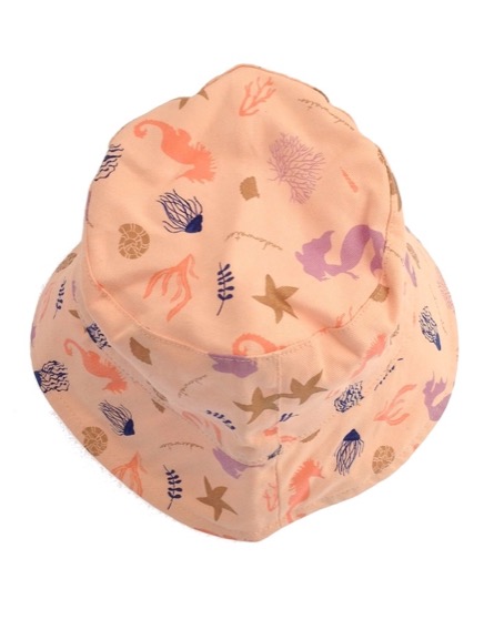 Z Generation mintás rózsaszín nyári kalap