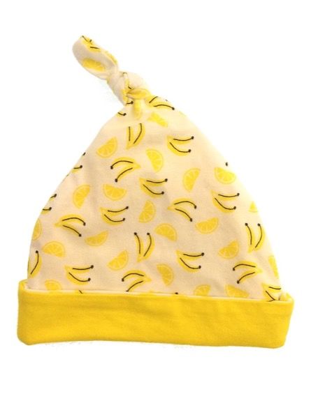 Z Generation banán- és citrommintás babasapka