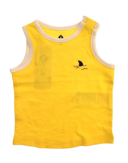 Z Generation cápamintás sárga atléta