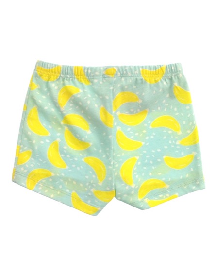 Z Generation banánmintás világoskék rövidnadrág