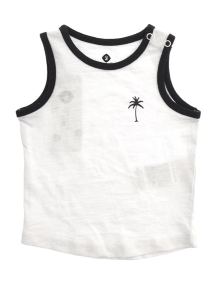 Z Generation pálmafamintás fehér atléta