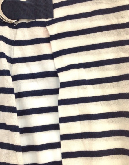 Z Generation kék-fehér csíkos nadrág