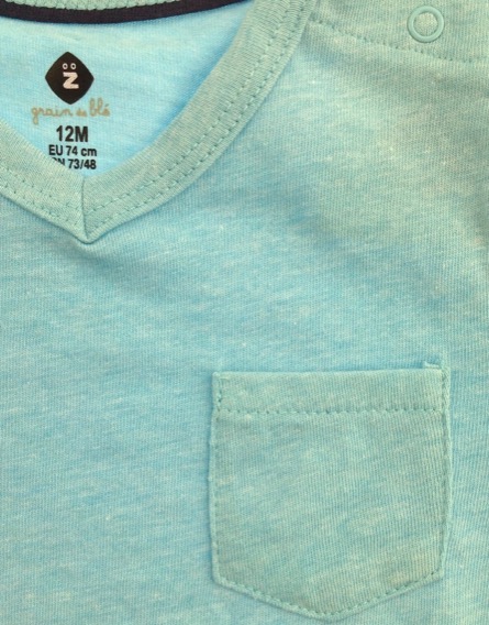 Z Generation türkizkék póló