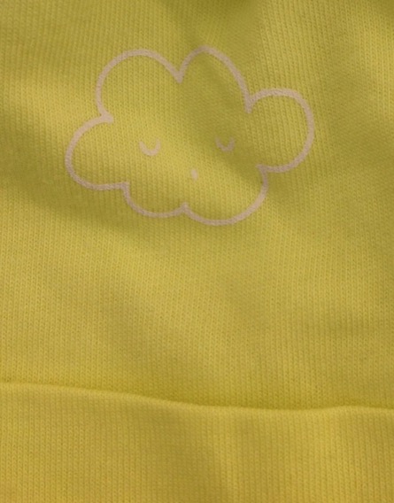 Z Generation felhőmintás világos zöld sapka