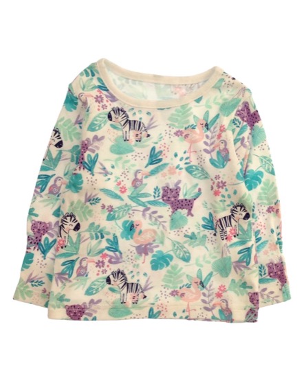 George állatka mintás felső