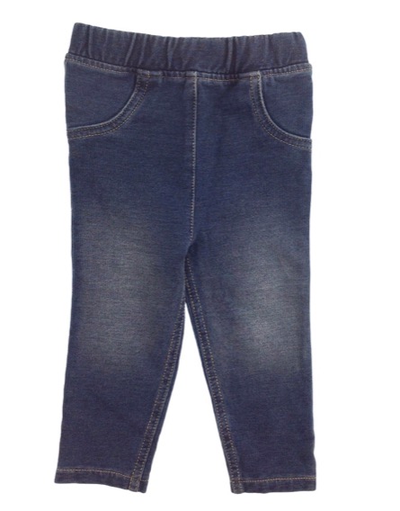 George kék farmerszerű leggings