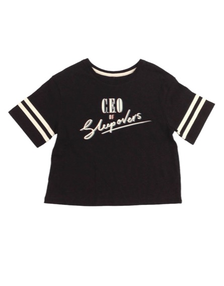 George feliratos fekete póló