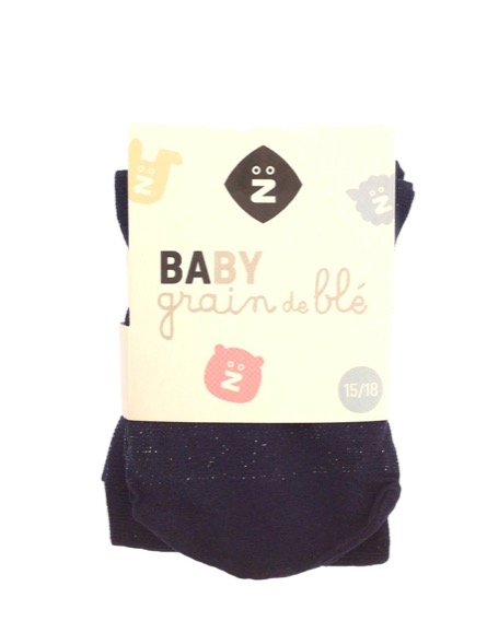 Z Generation csillámos sötétkék harisnya