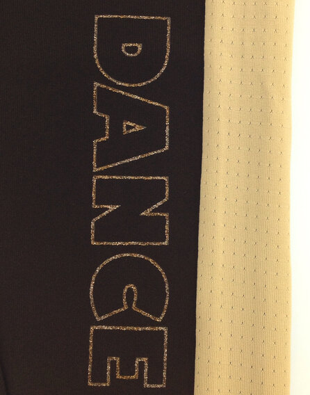 George L.O.L. Suprise feliratos fekete nadrág