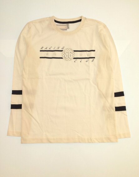 IDEXE mintás fiú fehér felső