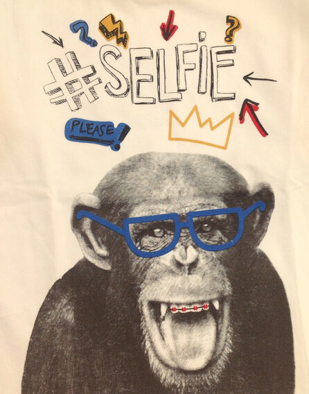 IDEXE kisfiú majommintás felső