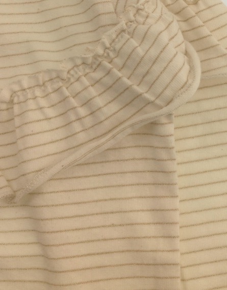 IDEXE kislány csíkos bézs felső